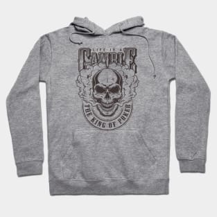 gambler skull Hoodie